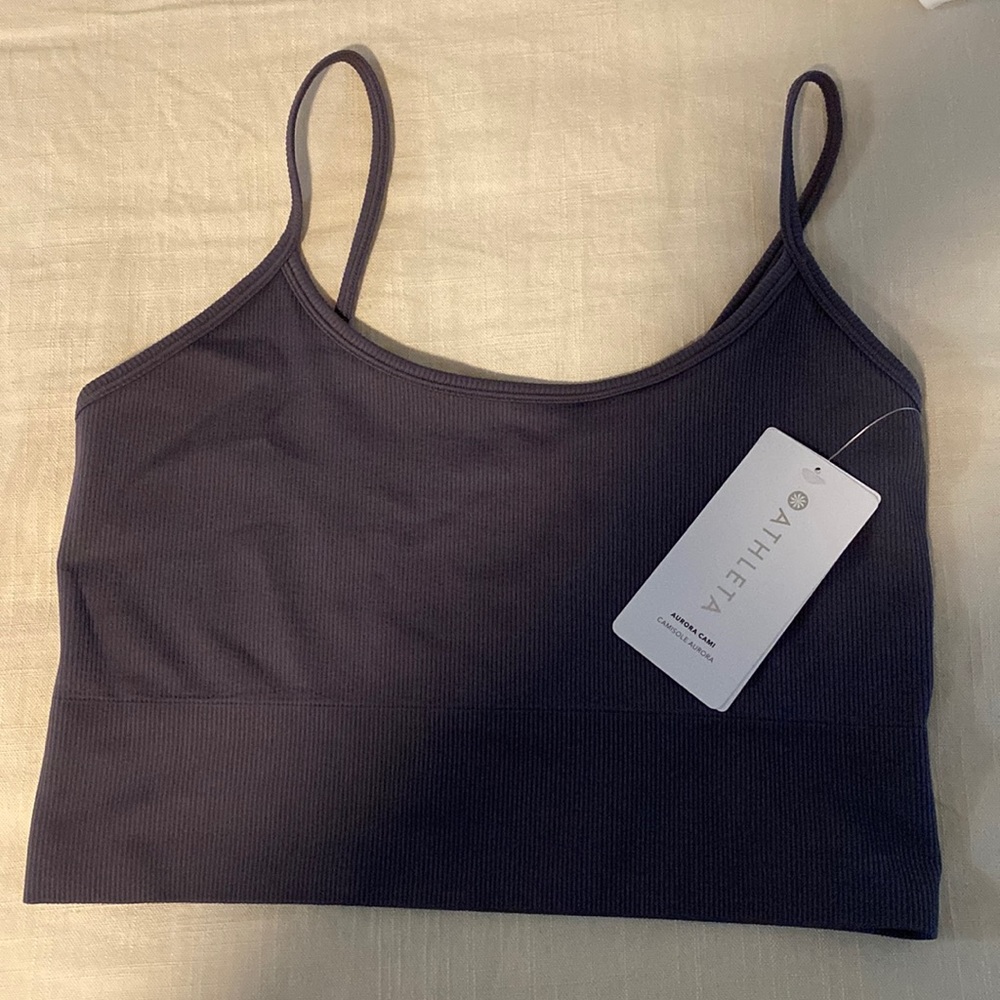 ATHLETA Aurora Cami Ribbed sz M NWT